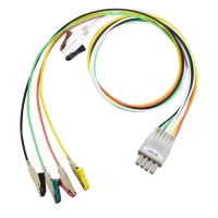 CABLE DE 6 ELECTRODOS PARA MEDICI&Oacute;N DE ECG