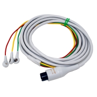 CABLE DE 3 ELECTRODOS PARA MEDICI&Oacute;N DE ECG SVM